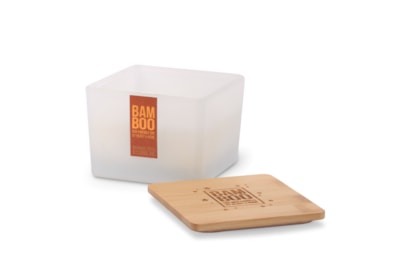 Heart & Home Bamboo Centrepiece Candle Orange Zest & Clove (B0104 0513)