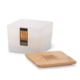 Heart & Home Bamboo Centrepiece Candle Welcoming Evening Fire (B0104 0516)