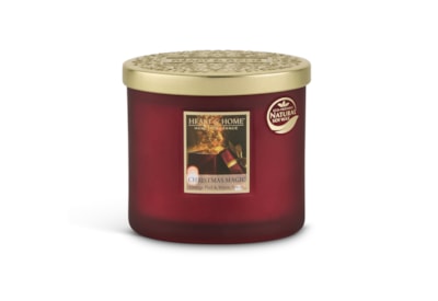 Heart & Home Ellipse Twin Wick Jar Christmas Magic (C0100 0424)