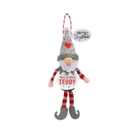 History & Heraldry Personalised Snow Globe Tree Dec Teddy (70H04030781)