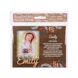 History & Heraldry Personalised Picture Frame Emily (70H05260107)