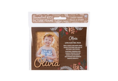 History & Heraldry Personalised Picture Frame Olivia (70H05260307)