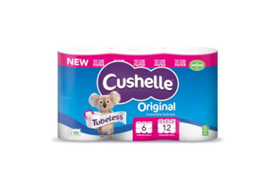 Cushelle Tubeless Toilet Roll  Roll 6 pk (10216)