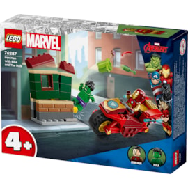 Lego® Iron Man with Bike & The Hulk (76287)