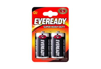 Eveready Zinc D batteries 2s (EVR20SUPERB2)