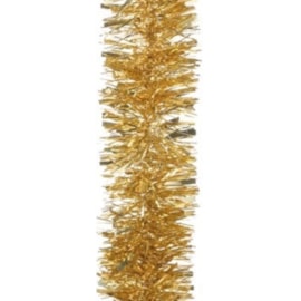 Festive Tinsel Chunky Cut Gold 200cm x 10cm 200cm (770878)