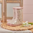 Snowdrop Welly Boot Ceramic Planter (7SF201)