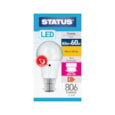 Status 8.5w Led Gls B22 Warm White Sensor Bulb (8.5SLSENWB221B10)