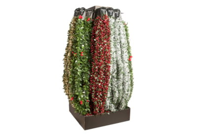 Festive Tinsel Natural Holly Asstd (808373)