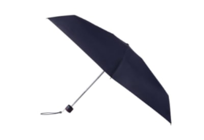 Totes Isotoner Auto Mini Xtra Strong Plain Navy Umbrella (8128NAV)