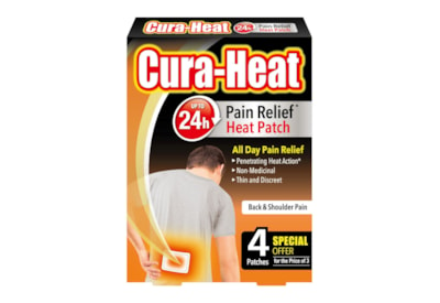 Cura-heat Back/shoulder Pain 3+1 (8333122)