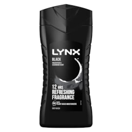 Lynx Shower Gel Black 225ml (C004336)