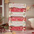 Christmas Bakery Tabletop Block 6 Asst (8XA166)