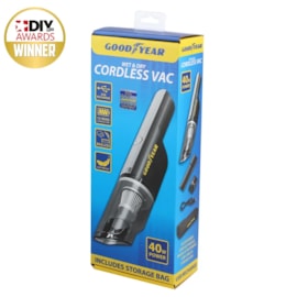 Goodyear Cordless Car Vacuum Cleaner Rechargeable (900315)