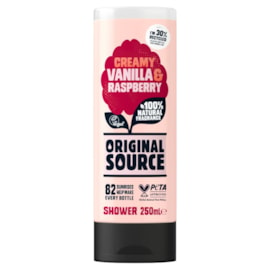 Original Source Shower Gel Vanilla & Raspberry 500ml (OSSX)