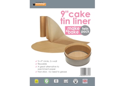 Planit Make & Bake Cake Tin Liner 9" (MBCT9PT)