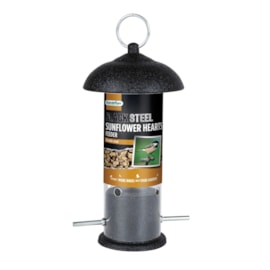 Gardman Black Steel Sunflower Heart Feeder (A01533)