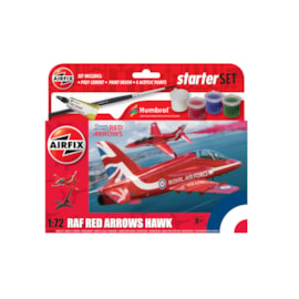 Airfix Starter Set - Red Arrows Hawk Model (A55002)