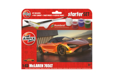 Airfix Starter Set - Mclaren 765 Model (A55006)