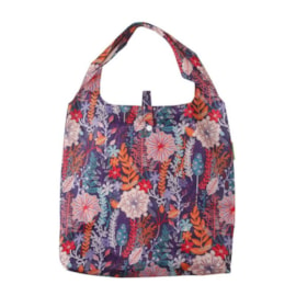 Eco Chic Purple Lush Floral Shopper (A82PP)