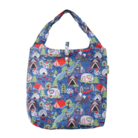 Eco Chic Blue Cosy Camping Shopper (A83BU)