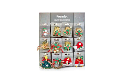 Premier Christmas Pins Asstd (AC074576)