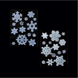 Premier Snowflake Window Sticker Set (AC105485)