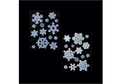 Premier Snowflake Window Sticker Set (AC105485)