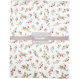 Premier Holly Berry Tablecloth 2x1.3m (AC231477)
