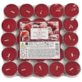 Prices Petali Frosted Cherry Tealights 25s (ALT251704)