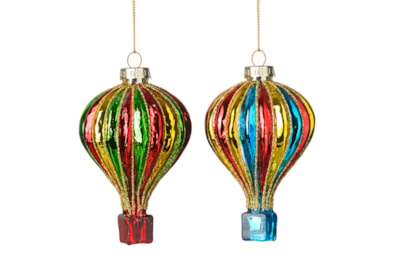 Heaven Sends Multicoloured Glass Balloon Bauble (APH161)