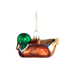 Heaven Sends Hanging Glass Duck Decoration (APH180)