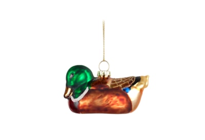 Heaven Sends Hanging Glass Duck Decoration (APH180)