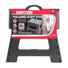 Dekton Folding Step Stool Black (AV10016)