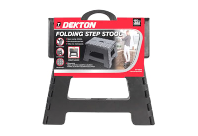 Dekton Folding Step Stool Black (AV10016)