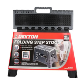 Dekton Heavy Duty Garage Folding Step Stool 32cm (AV10019)