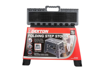 Dekton Heavy Duty Garage Folding Step Stool 32cm (AV10019)