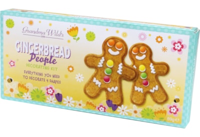 G Wilds Gingerbread People Decorating Kit 99g (B127)