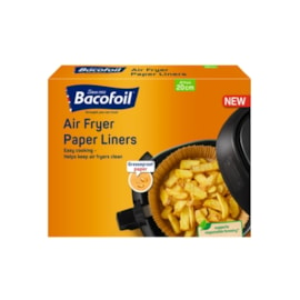 Bacofoil Air Fryer Paper Liners 20pk (6782739)