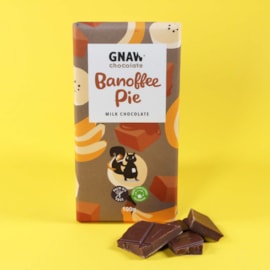 Gnaw Banoffee Chocolate Bar 100g (GN026)