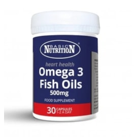 Basic Nutrition Omega 3 Fish Oil 500mg 30s (BN03)
