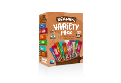 Beanies Flavour Coffee Sachets Variety Pack 12pack (BEA100)