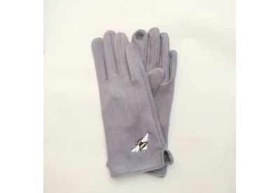 Butterfly Fashion Bee Gloves Silver