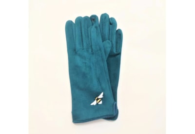 Butterfly Fashion Bee Gloves Teal