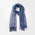 Butterfly Fashion Reversible Bees Scarf Blue