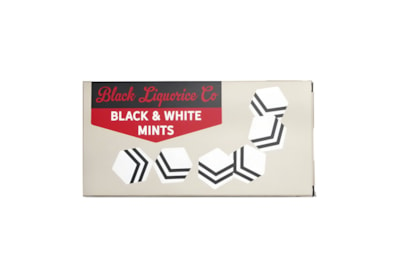 Heritage Black N White Mints In Gift Carton (BLQ508)