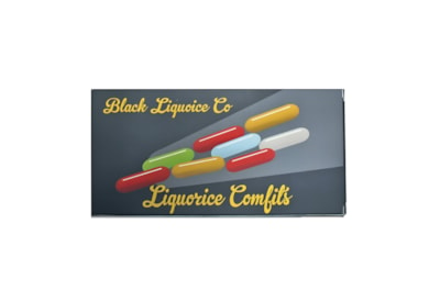 Heritage Liquorice Comfits In Gift Carton 125 (BLQ509)