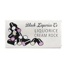 Heritage Liquorice Cream Rock In Gift Carton 125g (BLQ510)