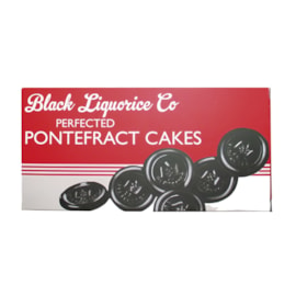 Heritage Liquorice Pontefract Cakes In Gift Carton 125g (BLQ511)
