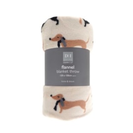 Dachshund Super Soft Blanket Throws 150cm (BLS235542)